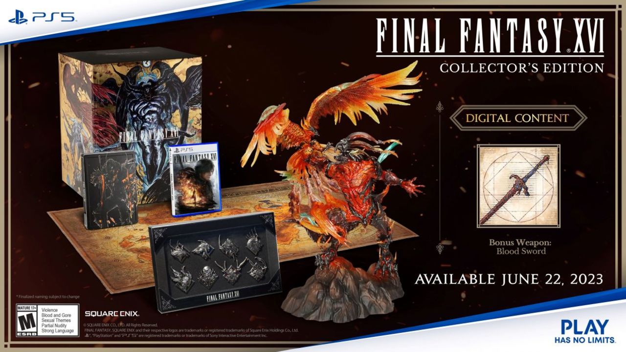 Final Fantasy Collector's Edition Product Card