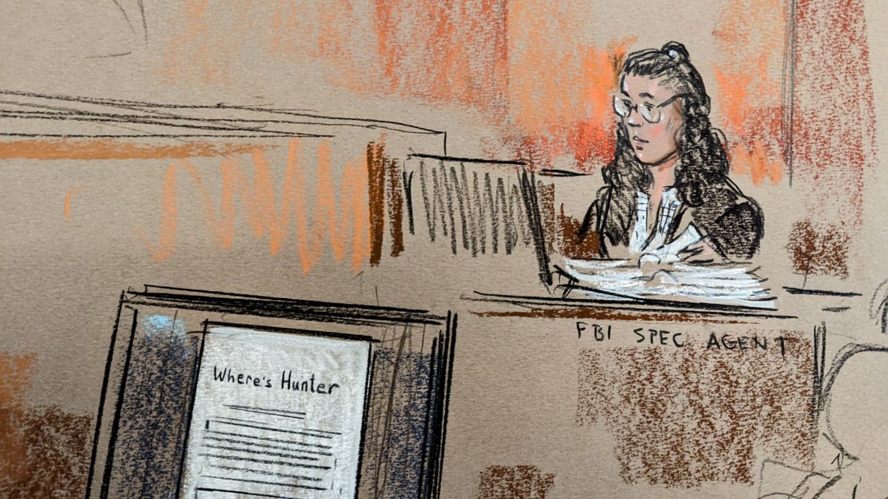 Erika Jensen is seen in this court sketch.