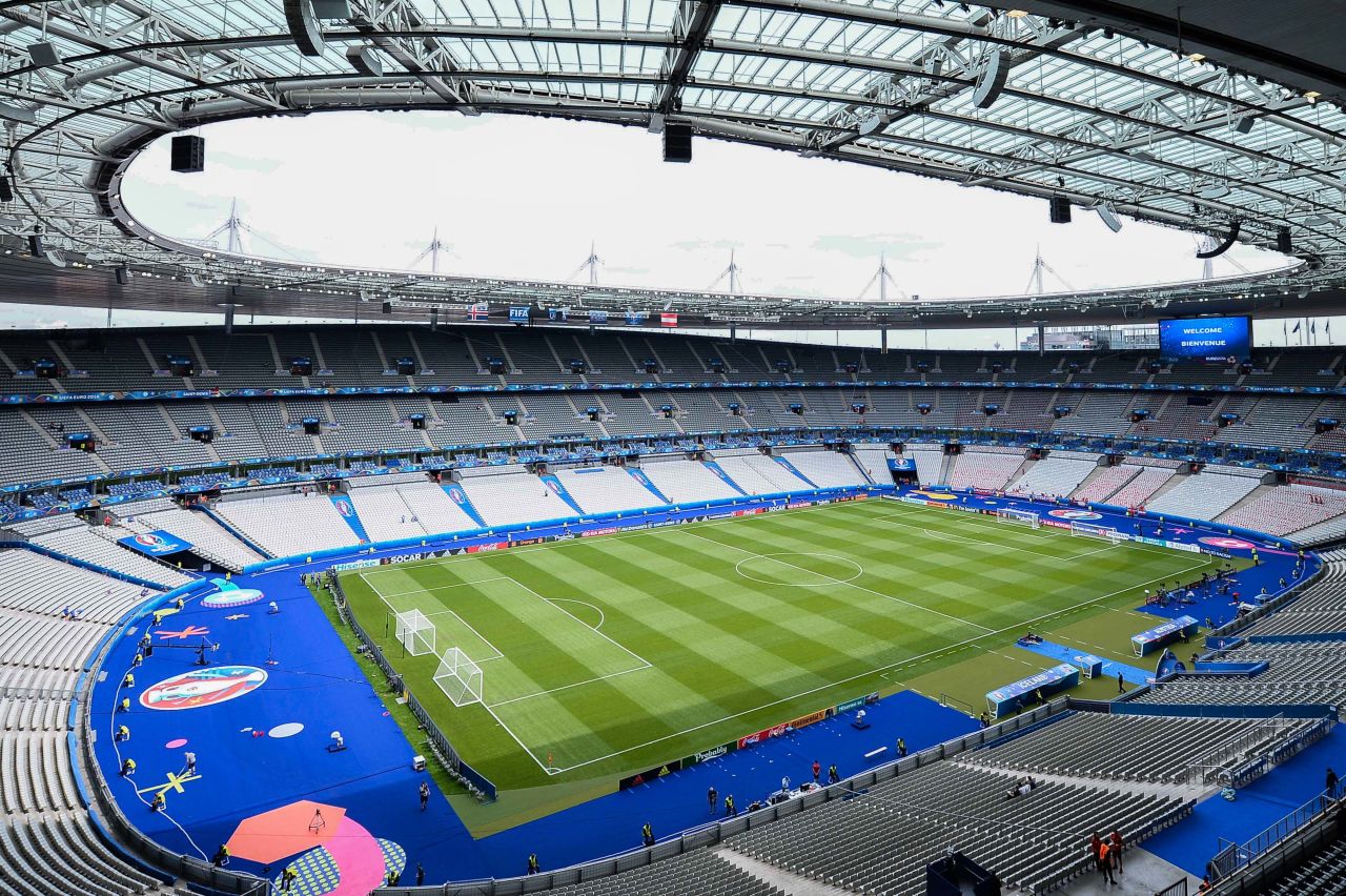 General view of the Stade de France on June 22, 2016, in Paris, France. 