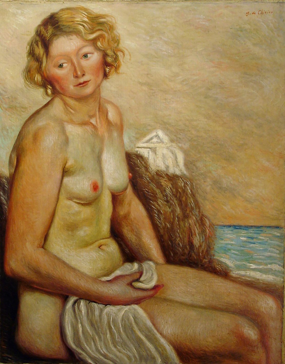 Giorgio de Chirico "Nudo di donna," 1930
