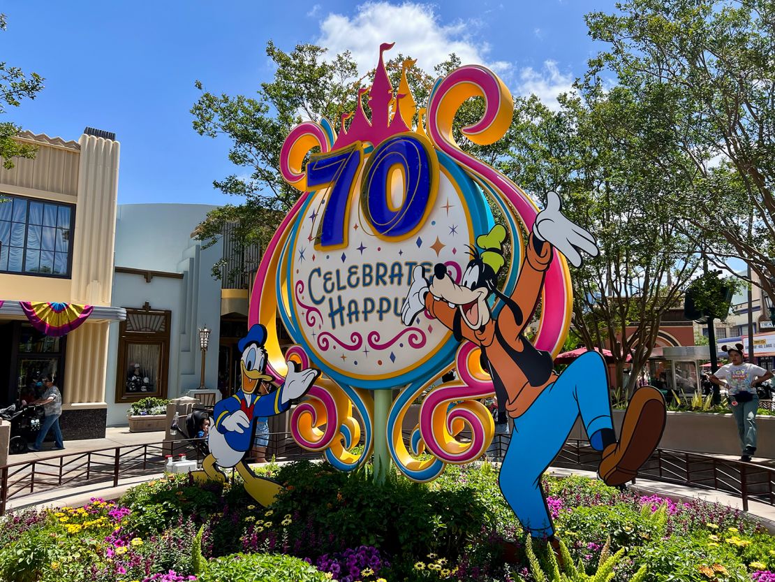 The colorful celebration of the 70th anniversary of Disney’s original theme park is meant to be “the best birthday party ever.