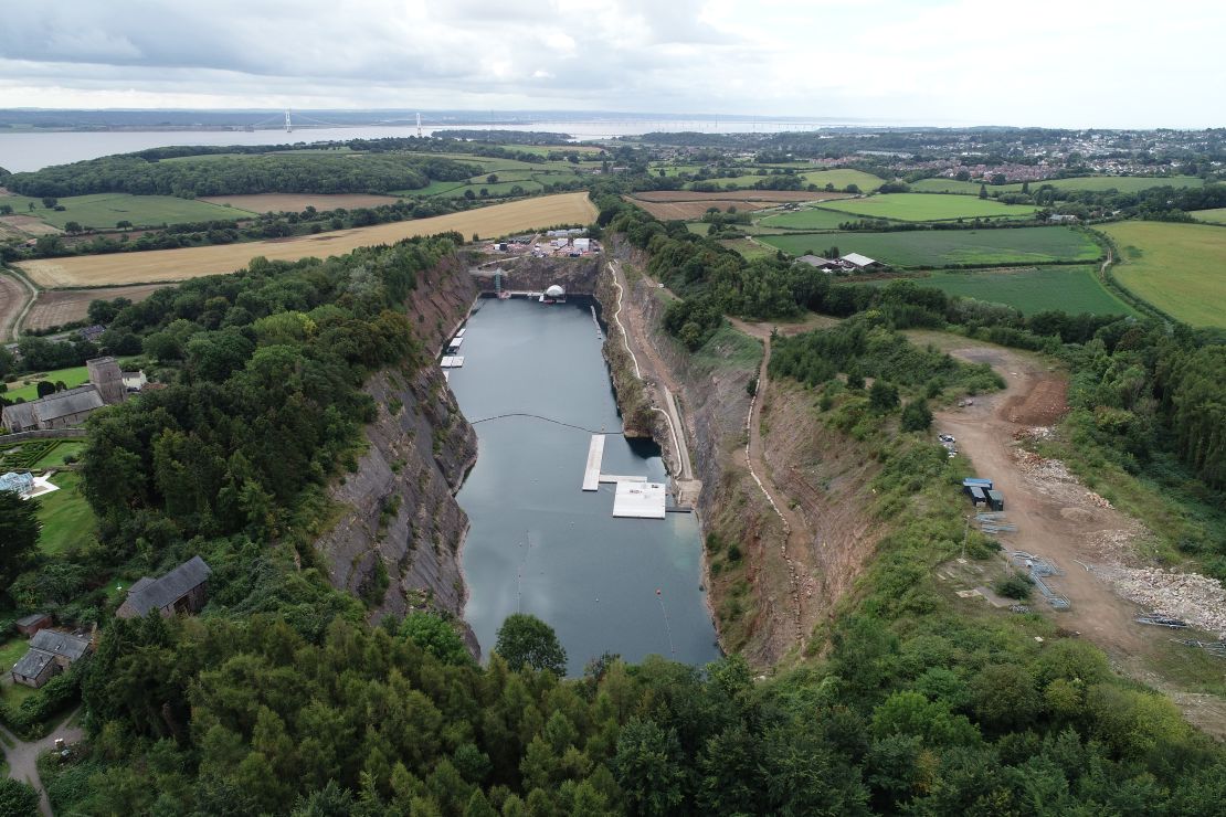 DEEP’s 50-acre campus near Bristol in the UK is home to a flooded limestone quarry, once used as an inland dive site. Its Vanguard habitat will be tested there in 2025.