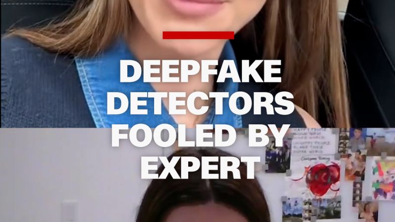 Deepfake detectors fooled by expert | CNN Business