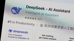 El asistente de inteligencia artificial de DeepSeek.