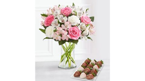 Deliciously Decadent Cherished Blooms & Mother's Day Drizzled Strawberries