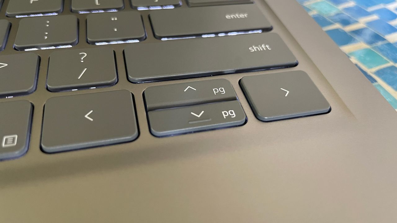 Homing bars make the down arrow and Esc key easier to find by feel.