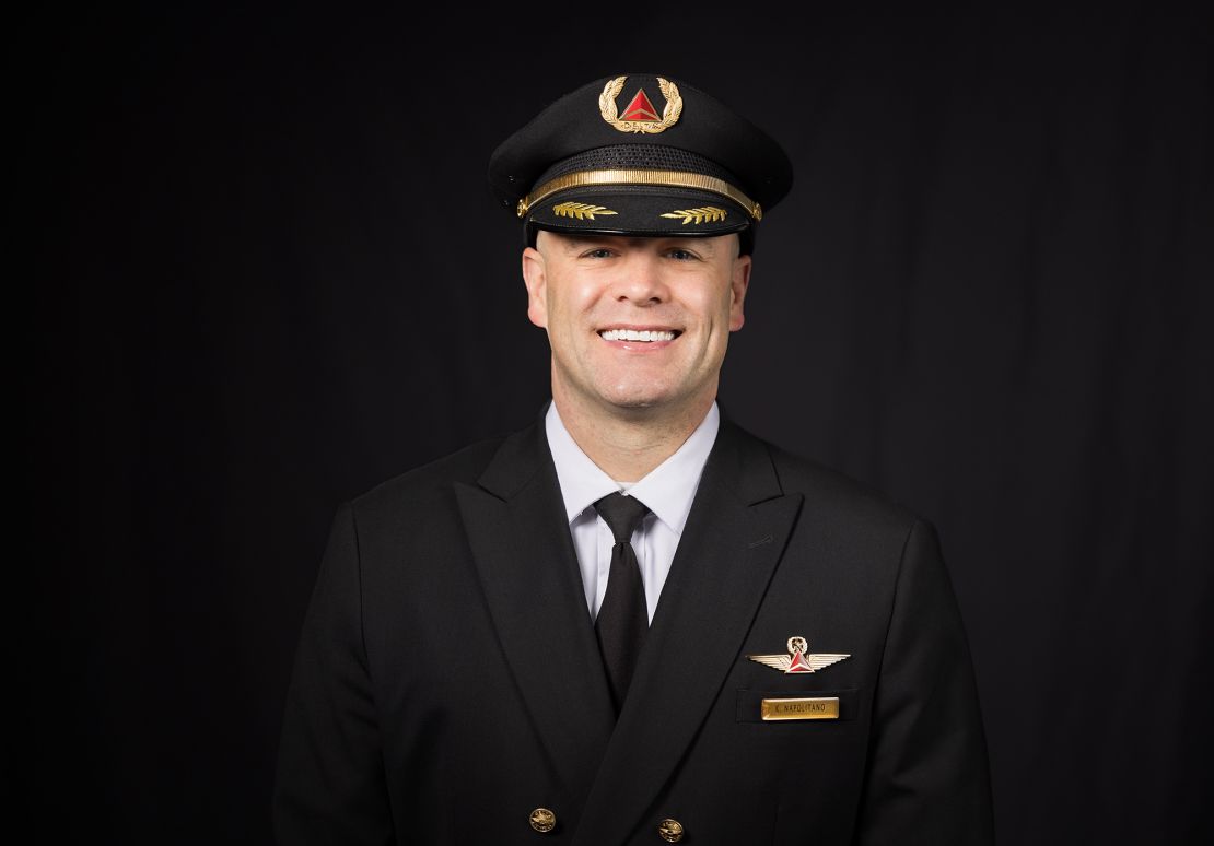 Captain Keith Napolitano, a Delta pilot, worked with several other Delta employees to help White catch her flight to North Dakota.