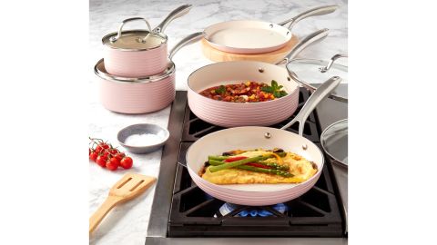 Denmark 10-Piece Aluminum Non Stick Cookware Set