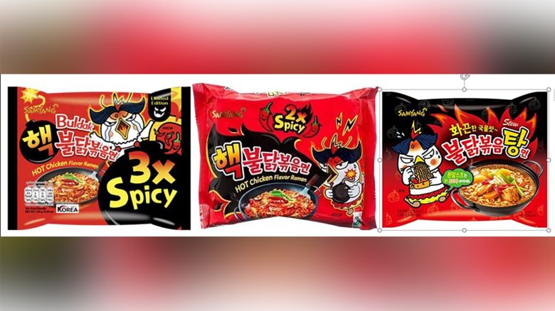 Denmark's food agency has issued a recall for three flavors of hot chicken instant ramen made by South Korea's Samyang, urging consumers to abandon the product.