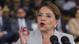 La presidenta de Honduras, Xiomara Castro.