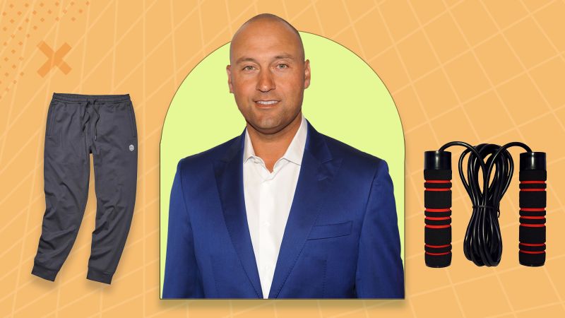 MLB Legend Derek Jeter shares his 8 fitness essentials for working out at  home and on the go