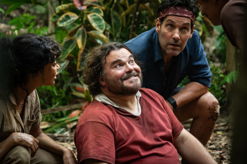 Thandiwe Newton, Jack Black, Paul Rudd and Steve Zahn in 
