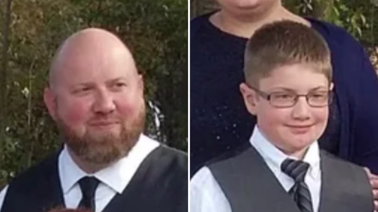 Bill Young and his son, Aaron.