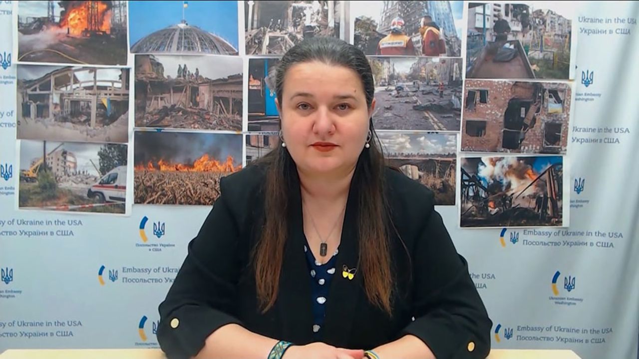 Ukrainian Ambassador to the United States Oksana Markarova
