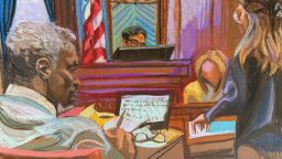 “Mia” using a pseudonym to protect her identity, testifies on Thursday, May 29.
