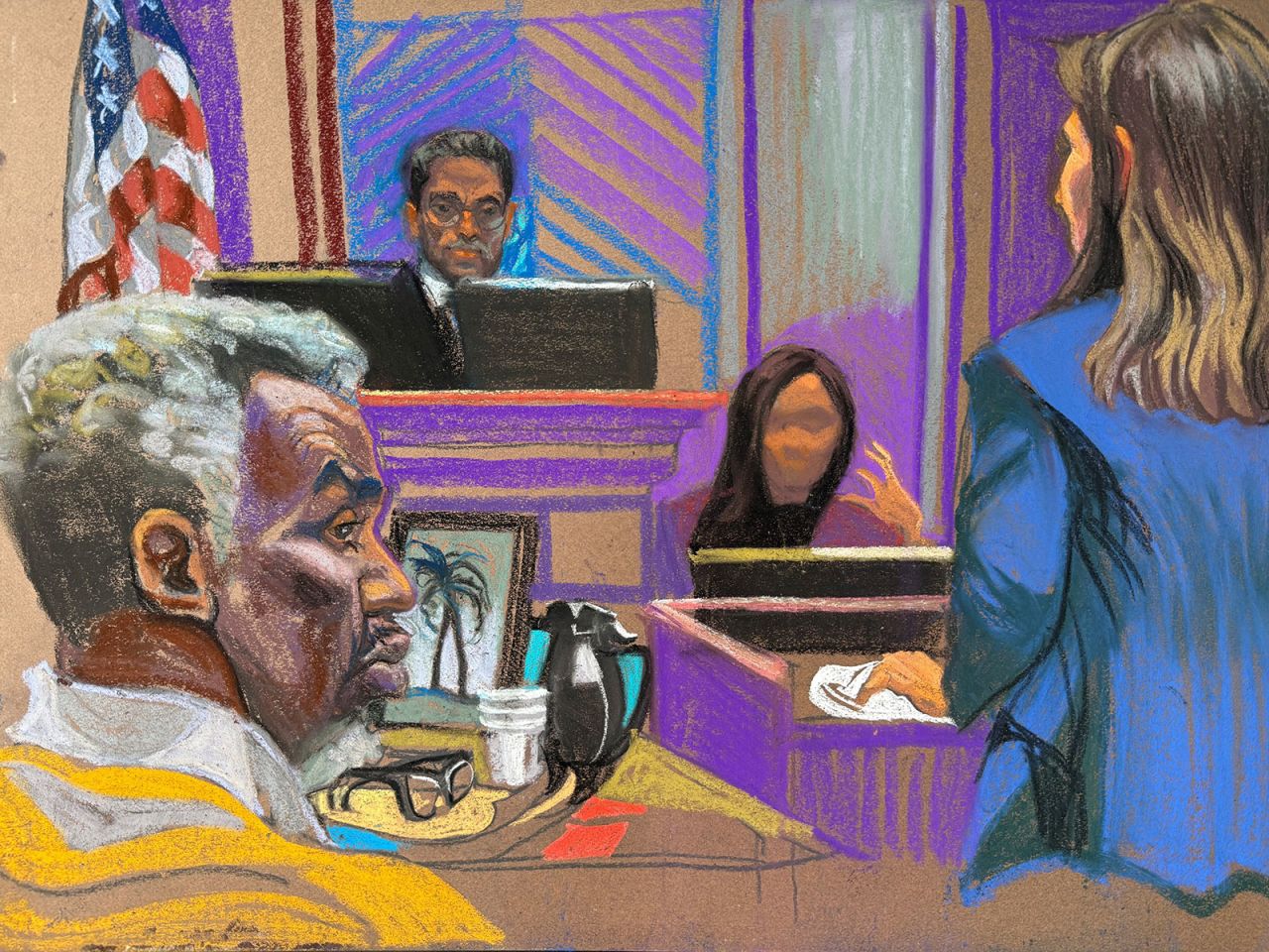 “Jane” testified that she was in an open relationship with Combs from 2021 until his arrest in 2024.