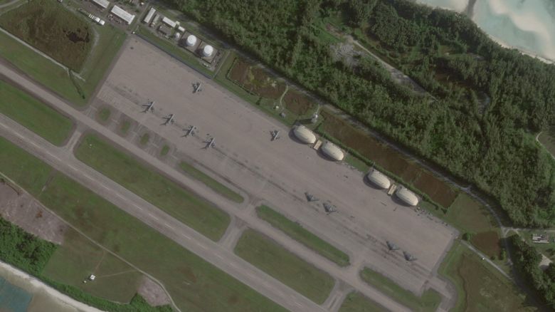 Diego Garcia Air Base on March 29, 2025.