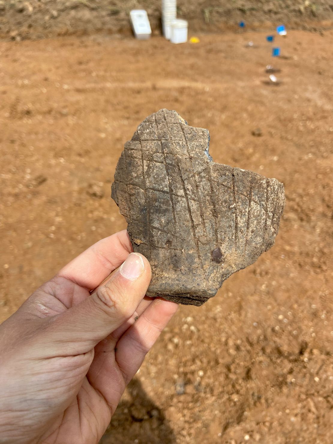 Pottery allowed archaeologists to learn more about the interactions between Roman and British culture.