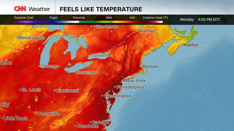 A potent heat dome is building over the US, sending temperatures into the triple digits