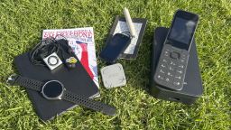 a variety of tools used to reduce smartphone screen time, including The Brick, Nokia 2780 flip phone and Mindsight Lockbox