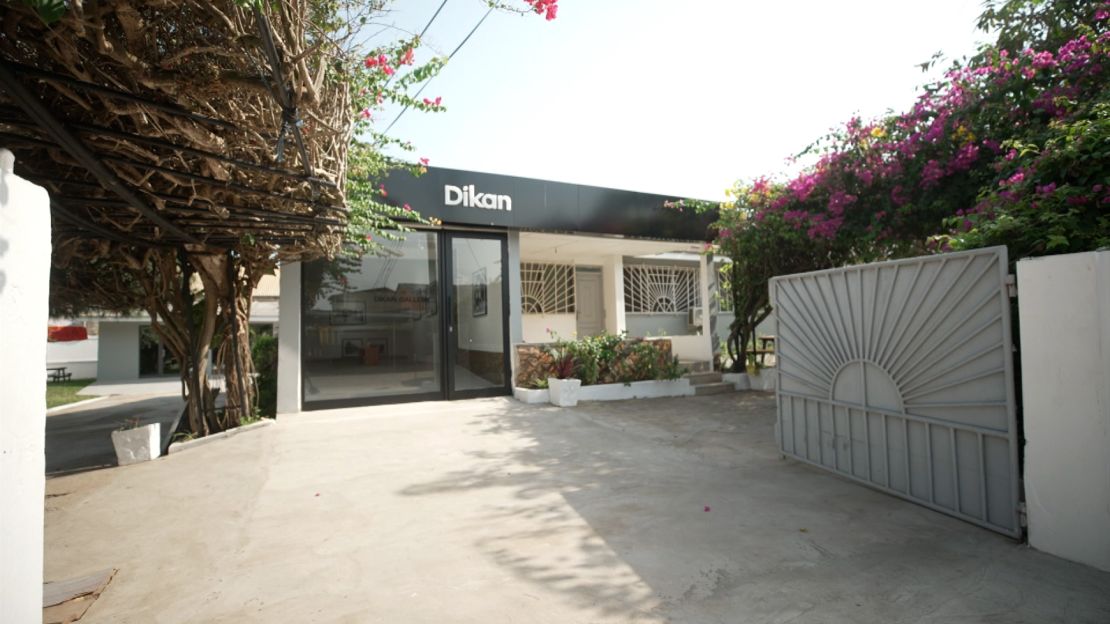 Ninson opened the Dikan Center in Accra in December 2022.