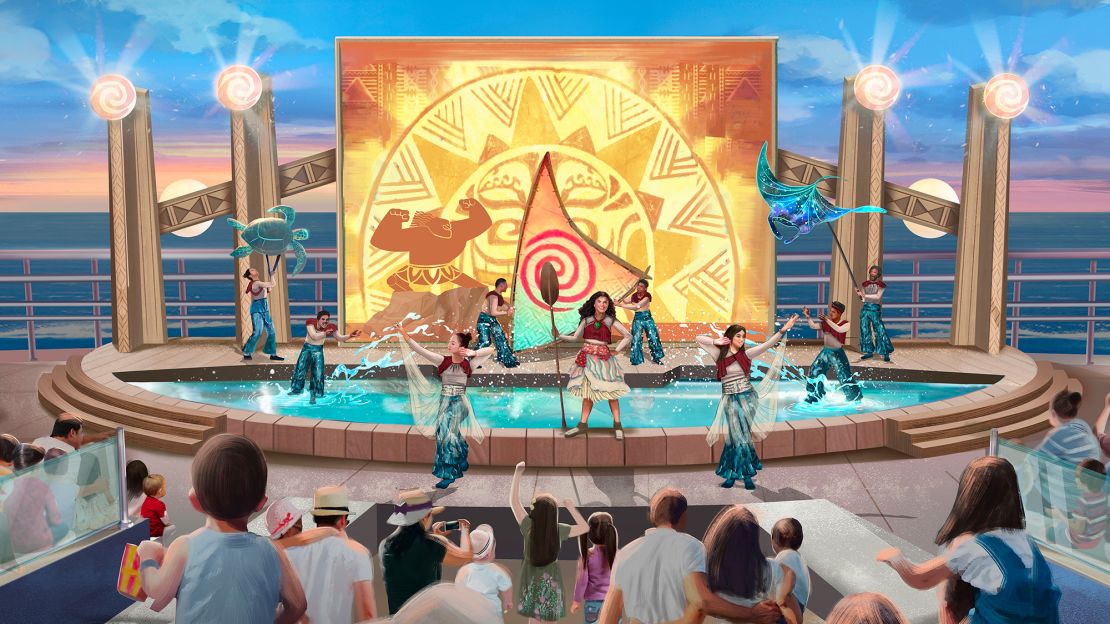 The Disney Adventure will offer a variety of state -of -the -art stage shows.