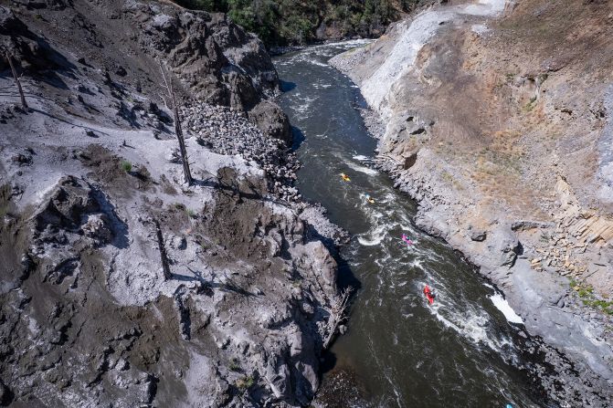 Much of the landscape still holds scars from the dams and reservoirs, and full ecosystem restoration is expected to take many years. But a program is in place to help speed up recovery.