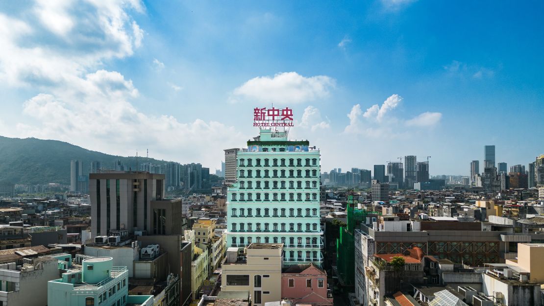 Macanese businessman Simon Sio began renovations on Hotel Central in 2016.