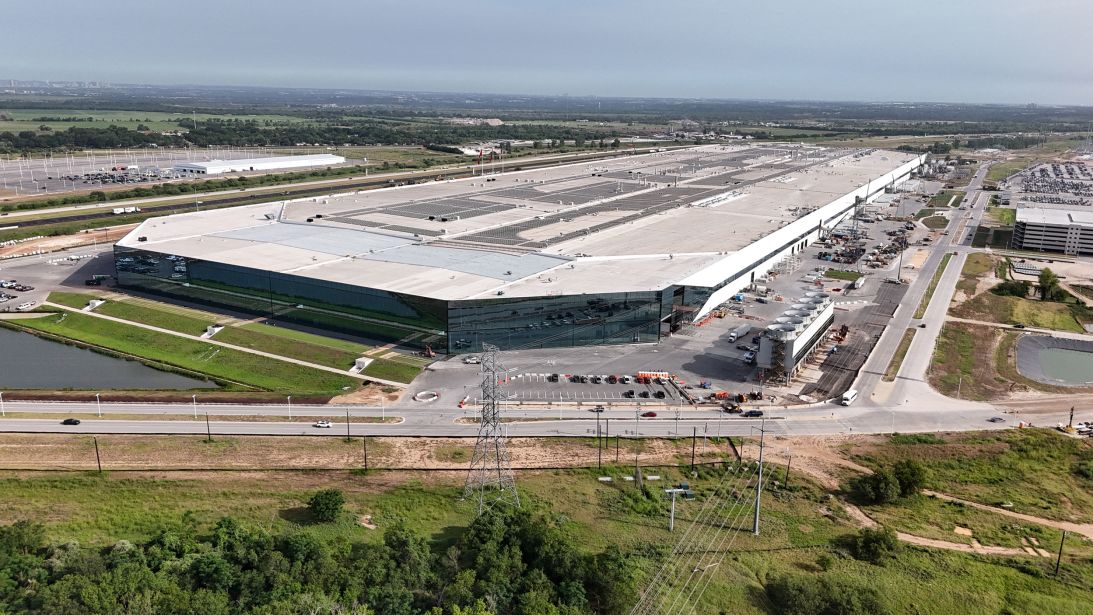 Located outside Austin, Texas, the Tesla Gigafactory serves as global headquarters for the carmaker.