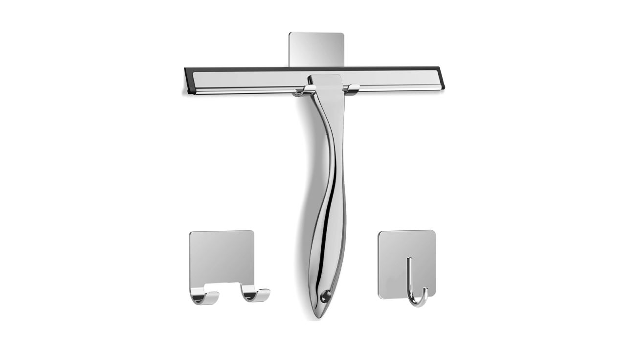 Docrok All-Purpose Stainless Steel Shower Squeegee cnnu.jpg