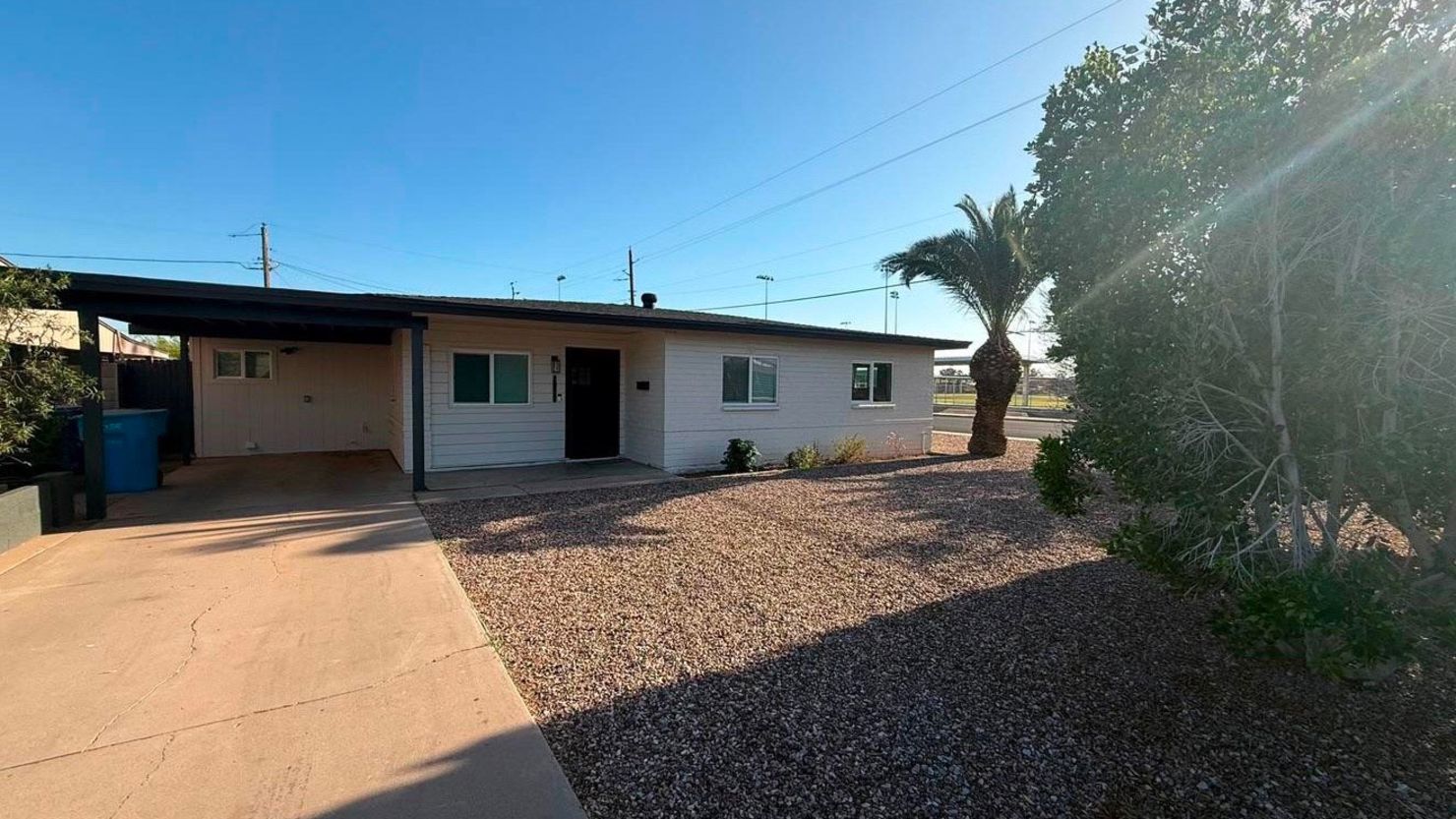 Dominic Azpeitia purchased his Phoenix home for $520,000 this year. He hopes to one day turn it into a rental property.