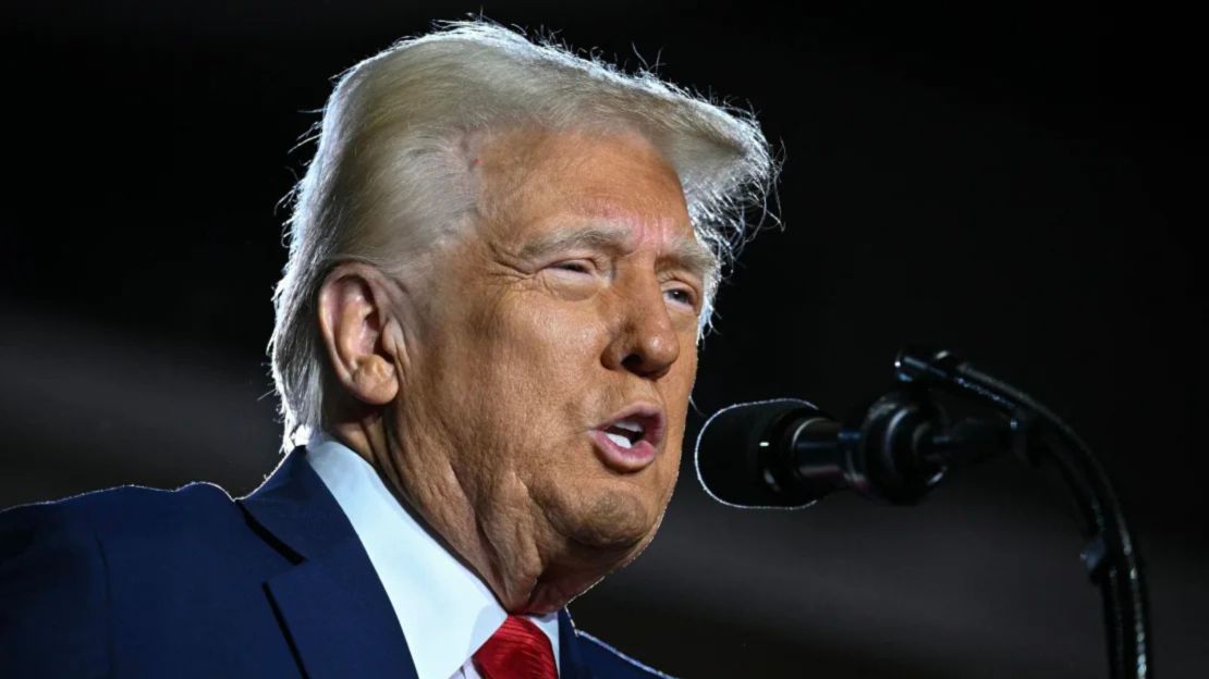 El presidente de Estados Unidos, Donald Trump, en Las Vegas, Nevada, el 25 de enero de 2025.