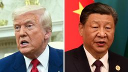 US President Donald Trump and Chinese President Xi Jinping.