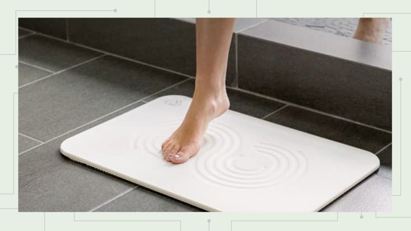 Stone bath deals mat