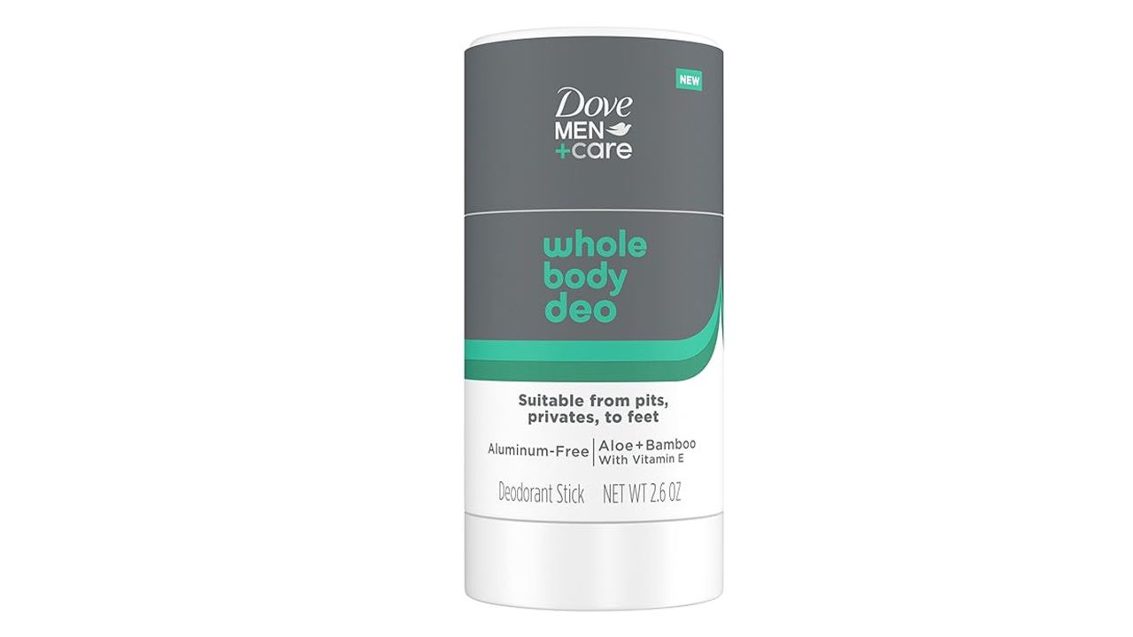 Dove Men+Care Whole Body Deo Aluminum-Free Deodorant Stick