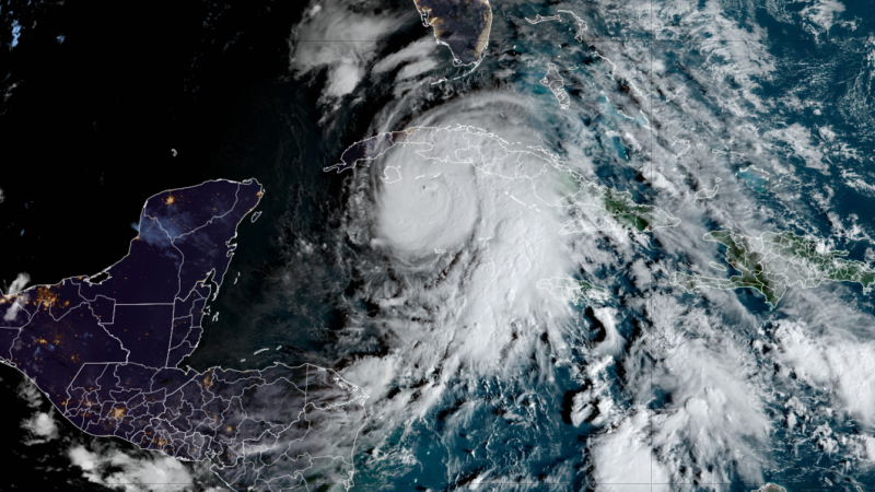 Hurricane Rafael is rapidly intensifying on its path toward Cuba and the Gulf of Mexico