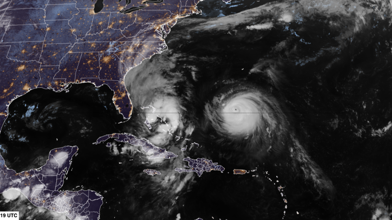 Imelda and Humberto deliver double threat — dangerous surf and flooding for US, back-to-back hurricanes for Bermuda