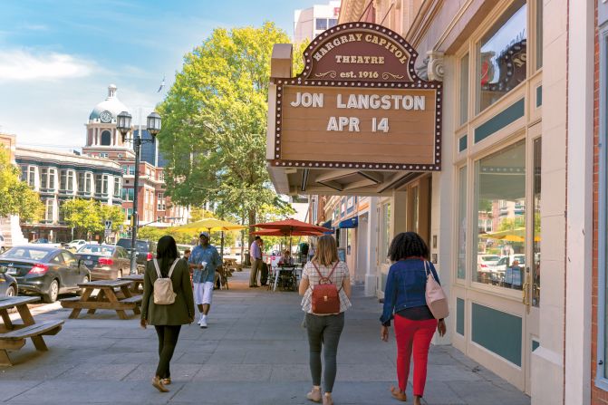 <strong>Live music: </strong>The Capitol Theatre opened in 1916 when admission for movies was 15 cents. It closed in 1976 and reopened 30 years later. Now it operates as a multipurpose entertainment venue.