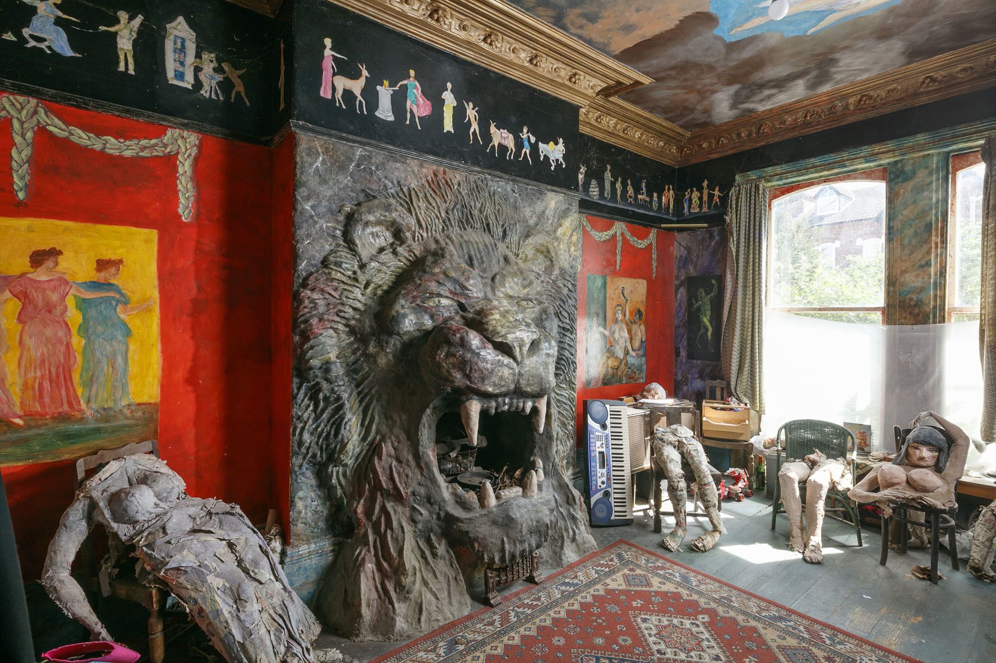 Ron Gittins' family only discovered the artworks in his house after his death in 2019.