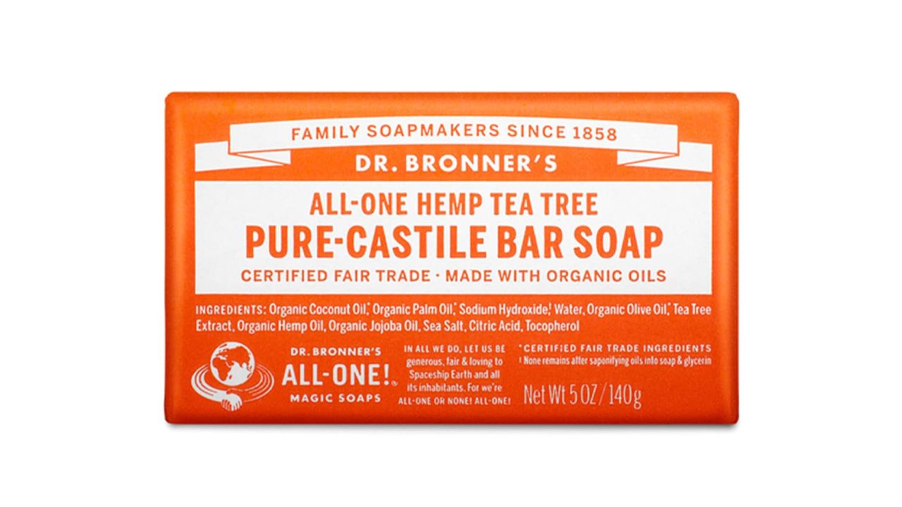 Dr. Bronner's Pure-Castile Bar Soap