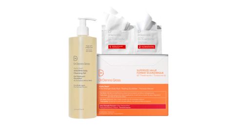 Dr.  Dennis Gross AHA / BHA Daily Cleansing Gel and Daily Peel Duo
