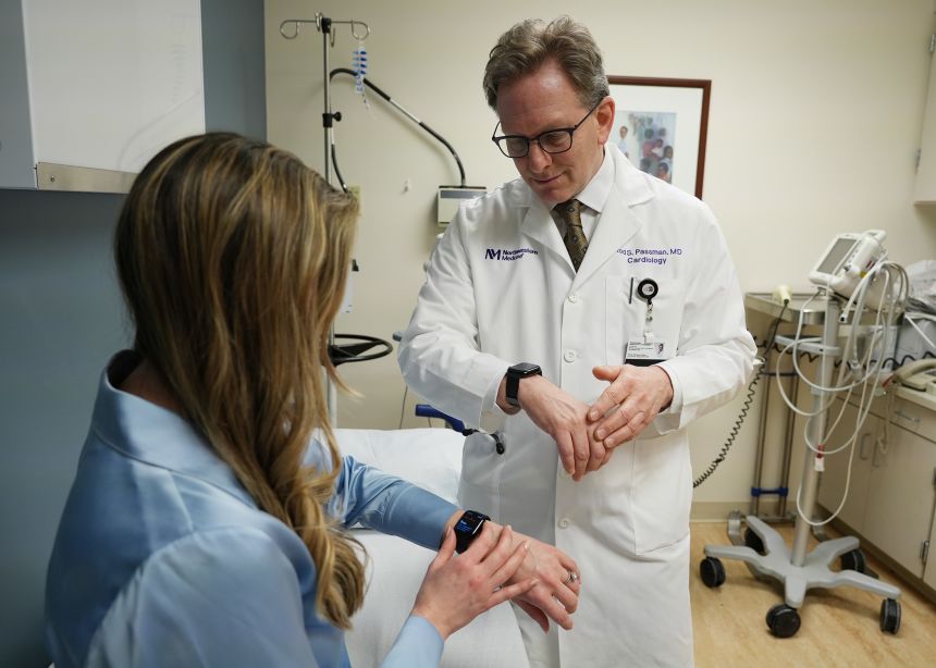 Northwestern's Dr. Rod Passman says the standard of care for atrial fibrillation is to treat almost all patients with continuous use of blood thinners. “I don’t think that makes sense,