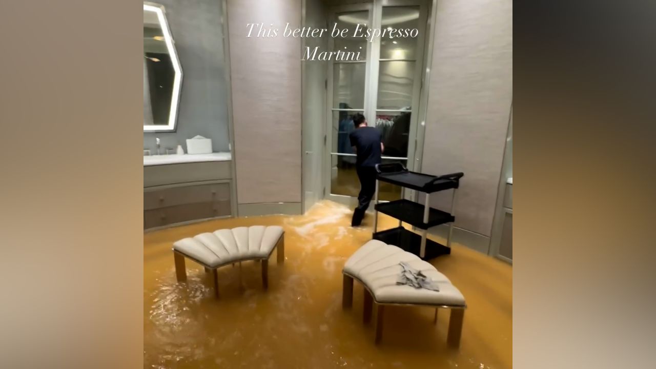 ‘This better be espresso martini’: Video appears to show Drake’s Toronto  mansion flooded