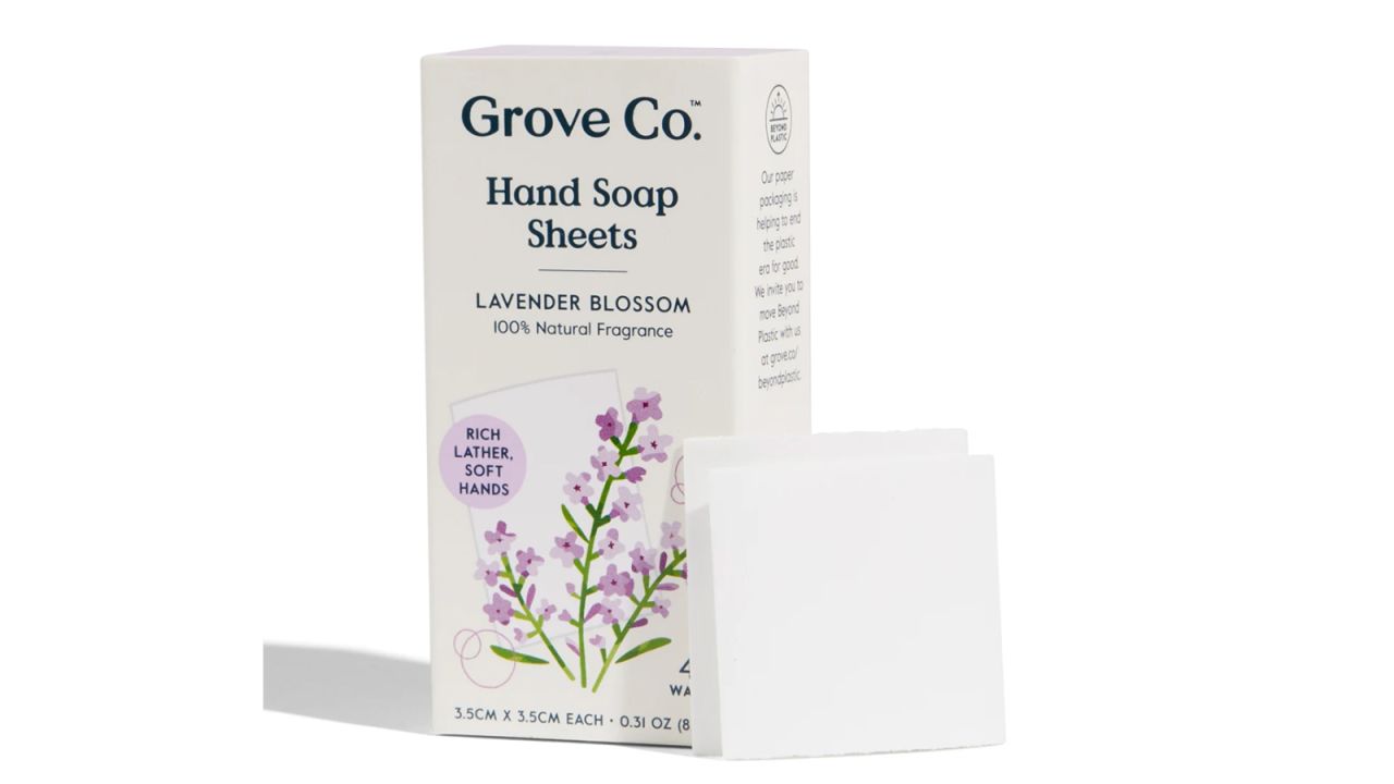 Grove Co. Hand Soap Sheets, 40-Pack