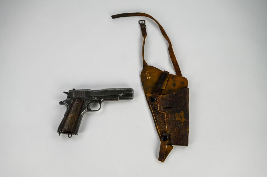 The gun and holster used in Emmett Till’s killing were "acquired from a Mississippi family that is not connected to the case," according to the state Department of Archives and History.