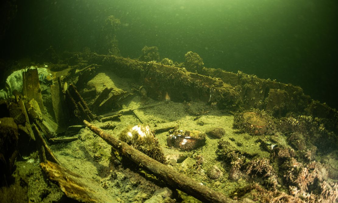 The wreck was found about 20 miles south of the Swedish island of Öland.