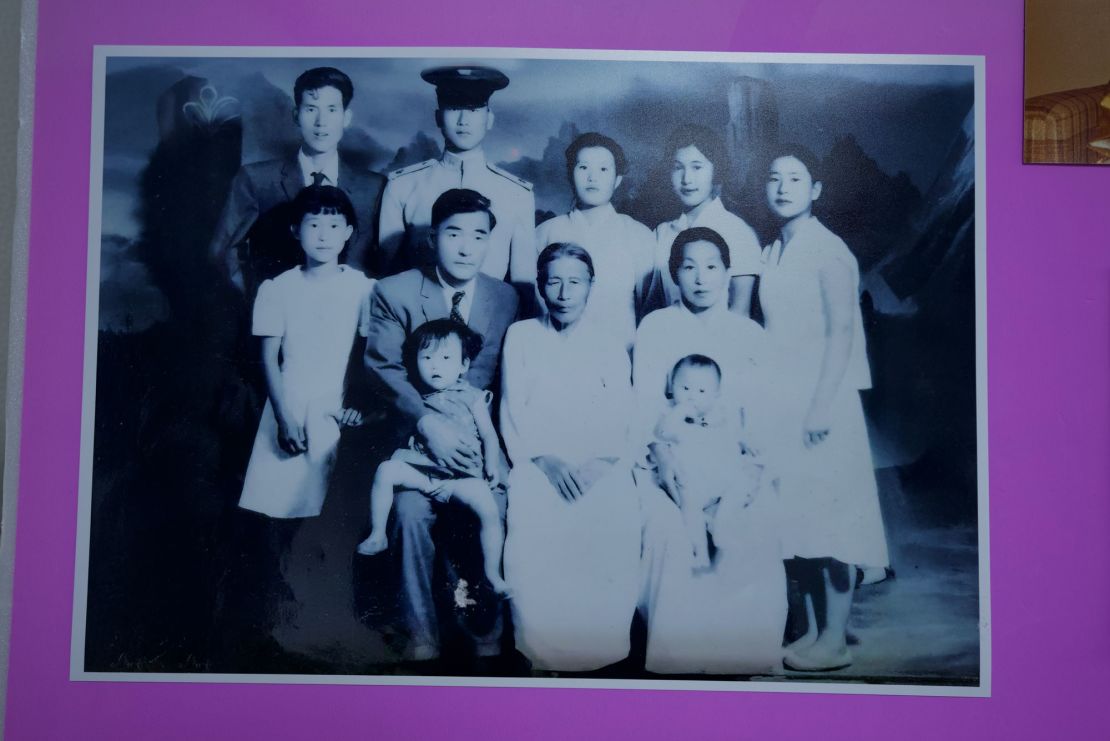A family photo taken in 1959, years after the eldest brother had been taken away and the second brother died.
