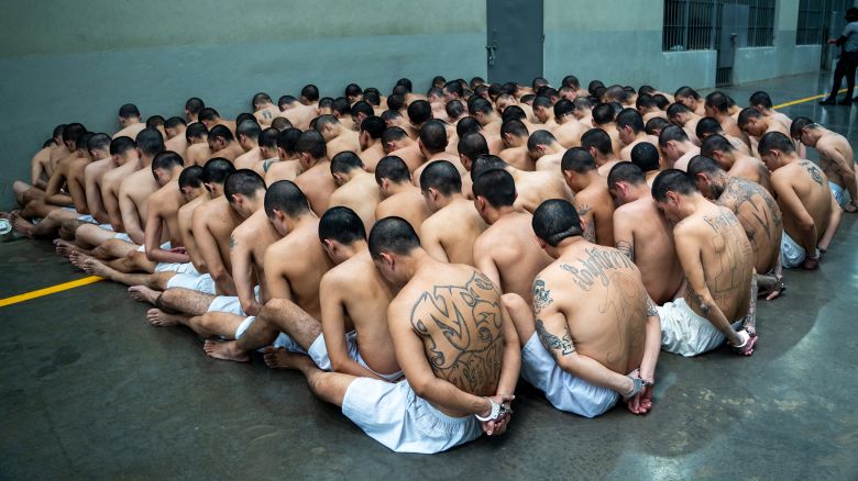 In notorious Salvadoran prison, US deportees live in identical cells to convicted gangsters