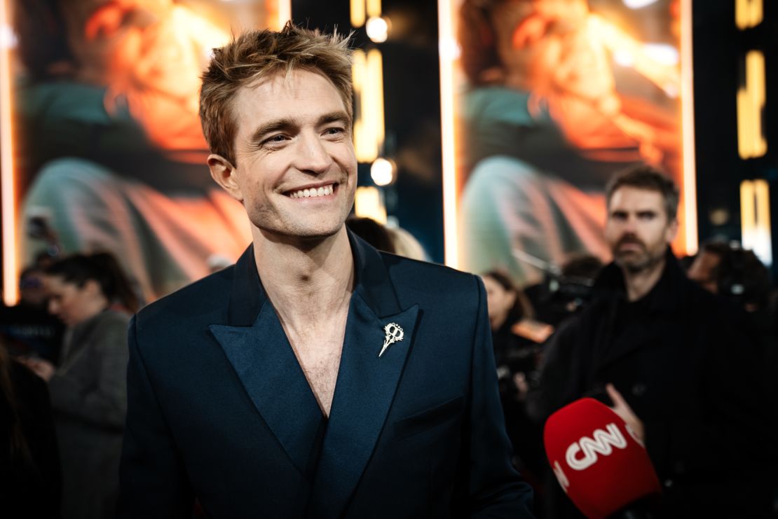 Robert Pattinson told CNN acting opposite himself was "kind of fun" and joked he prefers it "to working with other actors."