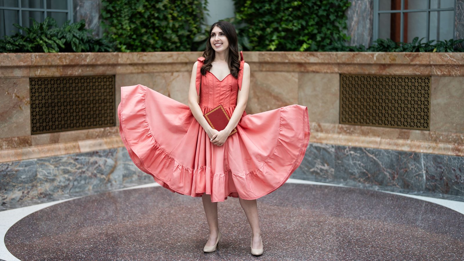 Feats of fantasy: This software engineer codes self-twirling and illuminating gowns